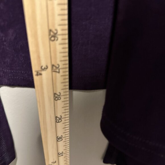 A Touch of Class Vintage Cardigan Top Womens XL Travelers Style Purple Slinky - Picture 7 of 8